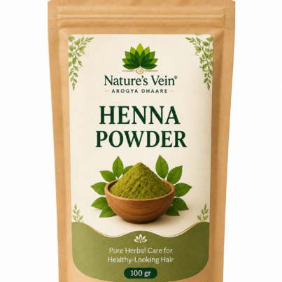 Nature's Vein Henna Powder for Hair 100g