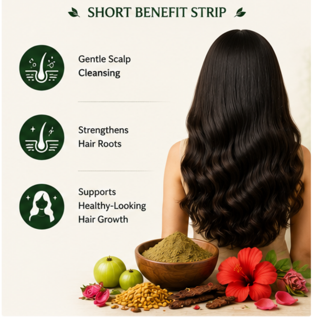 Keshini Hair Wash Powder – Herbal Hair Cleanser - Image 4