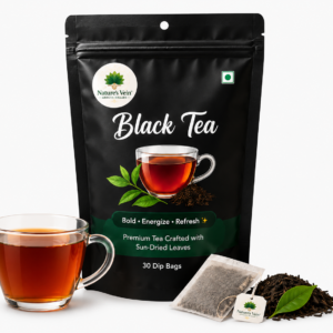 Nature’s Vein Black Tea benefits, ingredients and brewing instructions