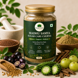 Nature’s Vein Madhu Samya Sugar Care Churna herbal sugar care powder 100g