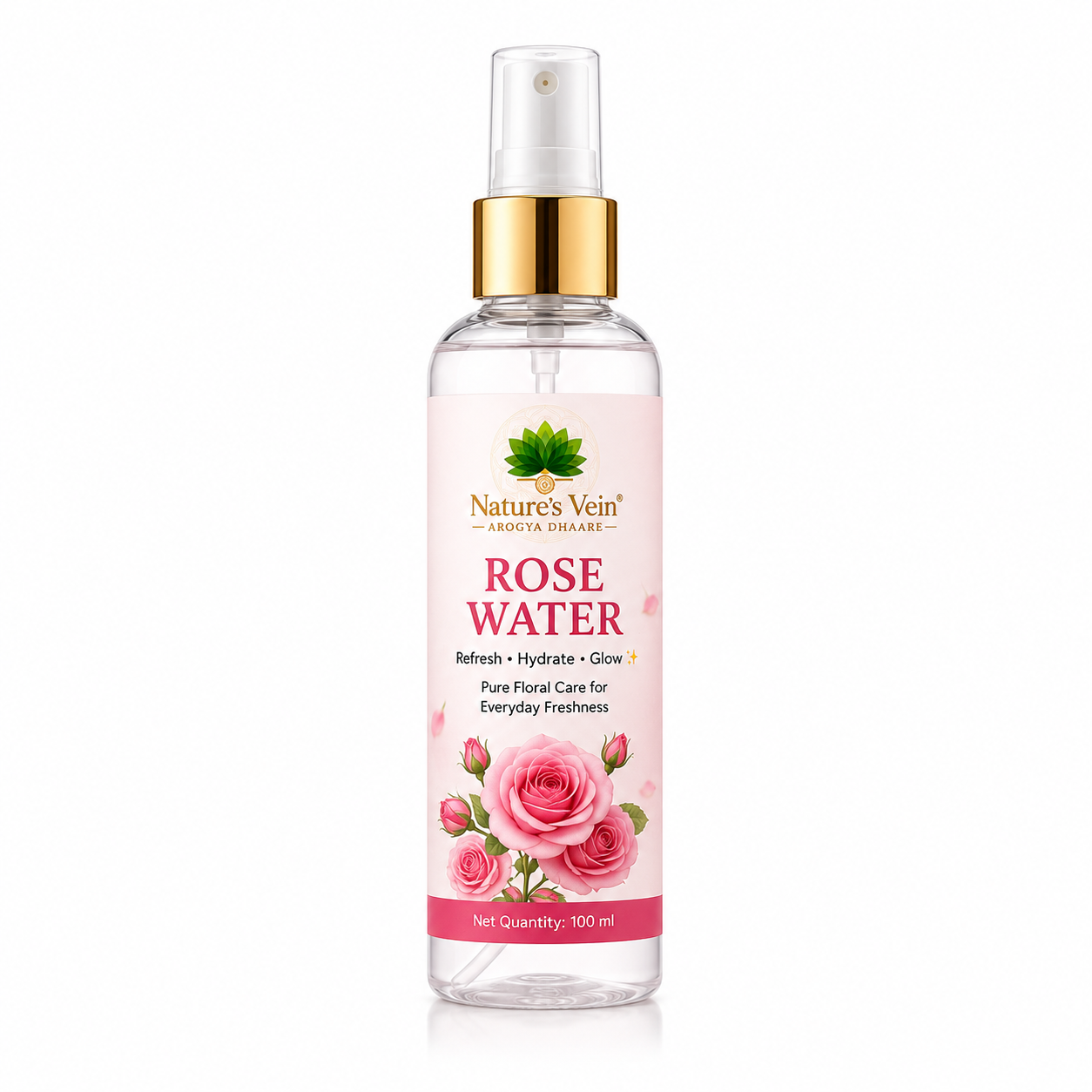 Nature's Vein Pure Rose Water Face Mist 100ml