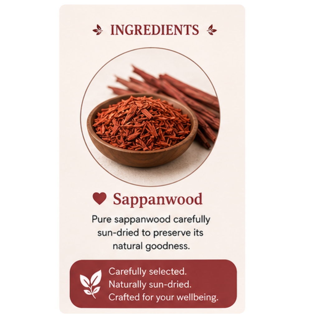 Nature’s Vein Sappanwood Tea – 30 Dip Bags | Caffeine-Free Herbal Tea for Everyday Wellness - Image 3