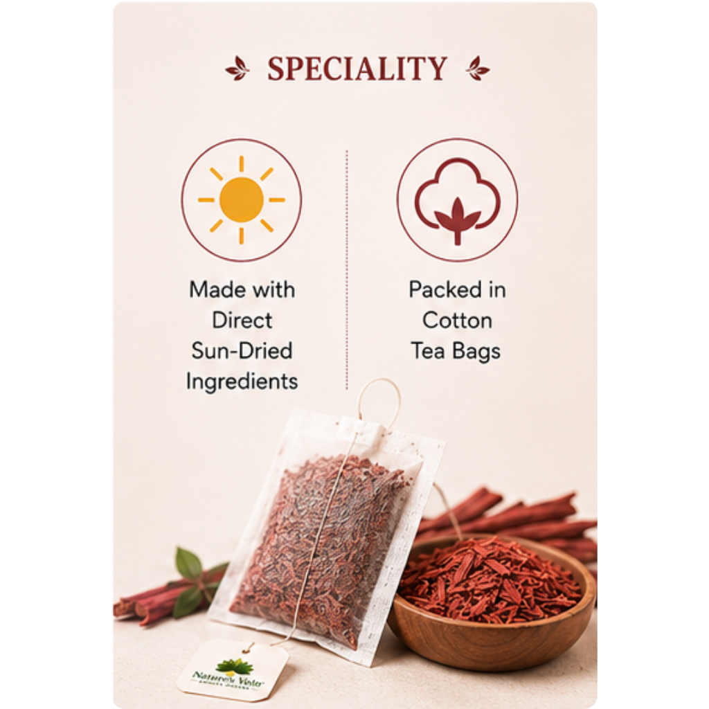 Nature’s Vein Sappanwood Tea – 30 Dip Bags | Caffeine-Free Herbal Tea for Everyday Wellness - Image 4