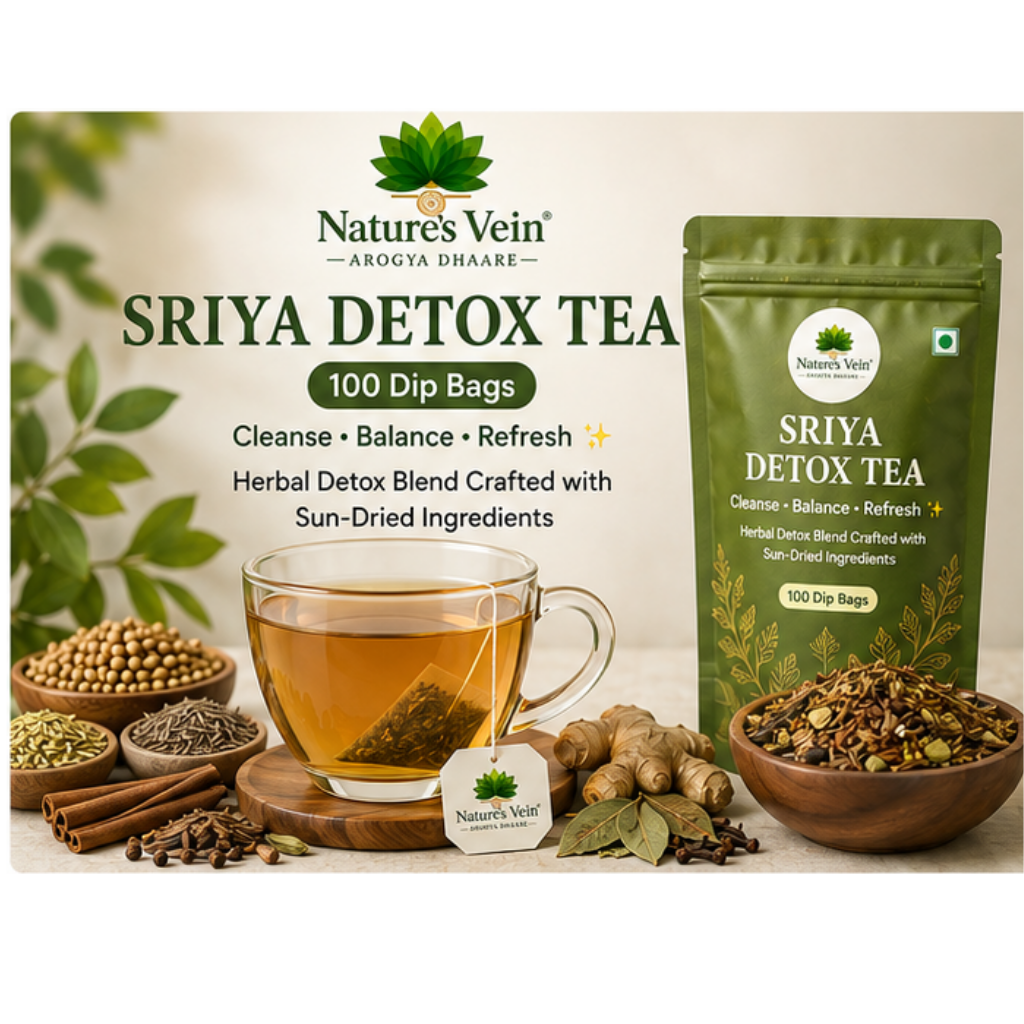 Nature’s Vein Sriya Detox Tea – 100 Dip Bags - Image 2